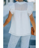 Azura Exchange Ruffled Shoulder Top - XL