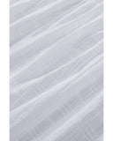 Azura Exchange Puckered Texturing Ruffled Cap Sleeves Babydoll Top - L