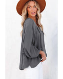 Azura Exchange V Neck Dolman Top - M