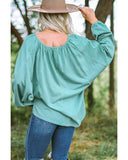 Azura Exchange Dolman Style V Neck Top - M