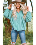 Azura Exchange Dolman Style V Neck Top - M