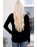 Azura Exchange Leopard Patch Pocket Long Sleeve Top - S