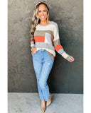 Azura Exchange Ribbed Knit Top with Pocket - 2XL