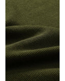 Azura Exchange Eyelet Neckline Ribbed Knit Long Sleeve Top - S