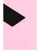 Azura Exchange Leopard Striped Long Sleeve Blouse - M