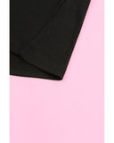 Azura Exchange Leopard Striped Long Sleeve Blouse - M