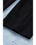 Azura Exchange Leopard Cut Out Long Sleeve Top - S