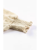 Azura Exchange Smocked Wrist Shift Top - 2XL