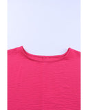 Azura Exchange Smocked Wrist Shift Top - S