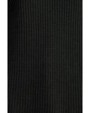 Azura Exchange Ribbed Trim Waffle Knit Top - 2XL