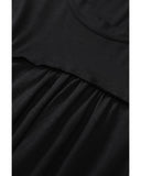 Azura Exchange Long Sleeve Buttons Babydoll Blouse - XL