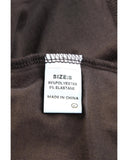 Azura Exchange Sequin Leopard Splicing Long Sleeve Top - M