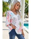 Azura Exchange Leopard Print Loose Top - XL