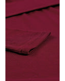 Azura Exchange Leopard Ribbed Wrap Top - L