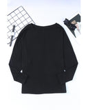 Azura Exchange Patchwork Long Sleeve Top - M