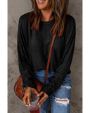 Azura Exchange Patchwork Long Sleeve Top - M