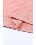 Azura Exchange Knitted Leopard Color Block Long Sleeve Top - L