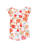 Azura Exchange Ruffled Flutter Sleeve Blouse - M