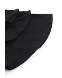 Azura Exchange Tiered Ruffled Short Sleeve T Shirt - S