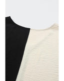 Azura Exchange Shirred V Neck Top - S