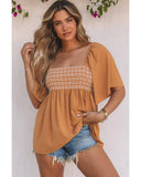 Azura Exchange Wide Sleeves Flowy Top - S