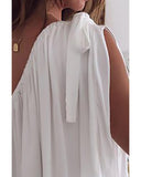 Azura Exchange Ruffle Chiffon Top - L