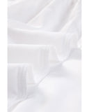 Azura Exchange Ruffle Chiffon Top - L