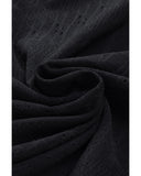 Azura Exchange Eyelet Lace V Neck Flutter Blouse - S