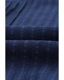 Azura Exchange Hollow-out Lace Splicing Short Sleeve Top - M