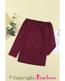 Azura Exchange Off Shoulder Long Sleeve Top - 2XL