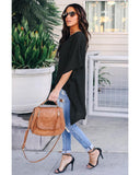 Azura Exchange High Low Kimono Top - S