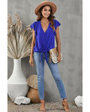 Azura Exchange Button Tie Top - M