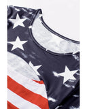 Azura Exchange American Flag Cutout T-Shirt - S