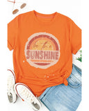 Azura Exchange Graphic Print Crewneck T-Shirt - Be The Sunshine - 2XL