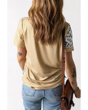 Azura Exchange Highland Cattle Leopard Print T-Shirt - M