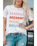 Azura Exchange Mama Mommy Mom Bruh Letter Graphic T Shirt - XL