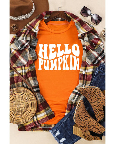 Azura Exchange Pumpkin Short Sleeve Tee - 2XL