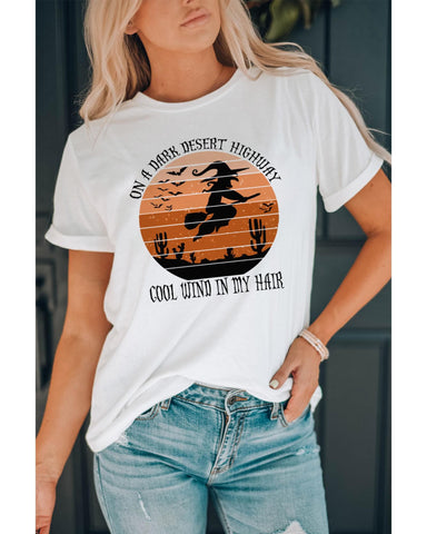 Azura Exchange Color Block Short Sleeve Graphic Tee - S