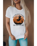 Azura Exchange Color Block Short Sleeve Graphic Tee - S