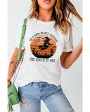 Azura Exchange Color Block Short Sleeve Graphic Tee - S