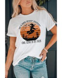 Azura Exchange Color Block Short Sleeve Graphic Tee - S