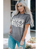 Azura Exchange Freaking Merry And Bright Graphic T-Shirt - S