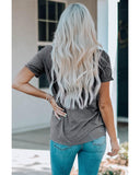 Azura Exchange Peace Love Santa Graphic Tee - L