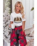 Azura Exchange Leopard Tree Print Short Sleeve T-Shirt - L