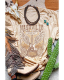 Azura Exchange Music City Guitar Graphic Print T-Shirt - M