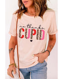 Azura Exchange CUPID Leopard Print Graphic T-Shirt - 2XL