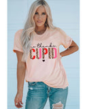 Azura Exchange CUPID Leopard Print Graphic T-Shirt - 2XL