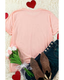 Azura Exchange CUPID Leopard Print Graphic T-Shirt - M