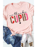 Azura Exchange CUPID Leopard Print Graphic T-Shirt - XL