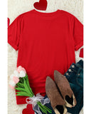 Azura Exchange Leopard Lips Glitter Graphic Tee - S